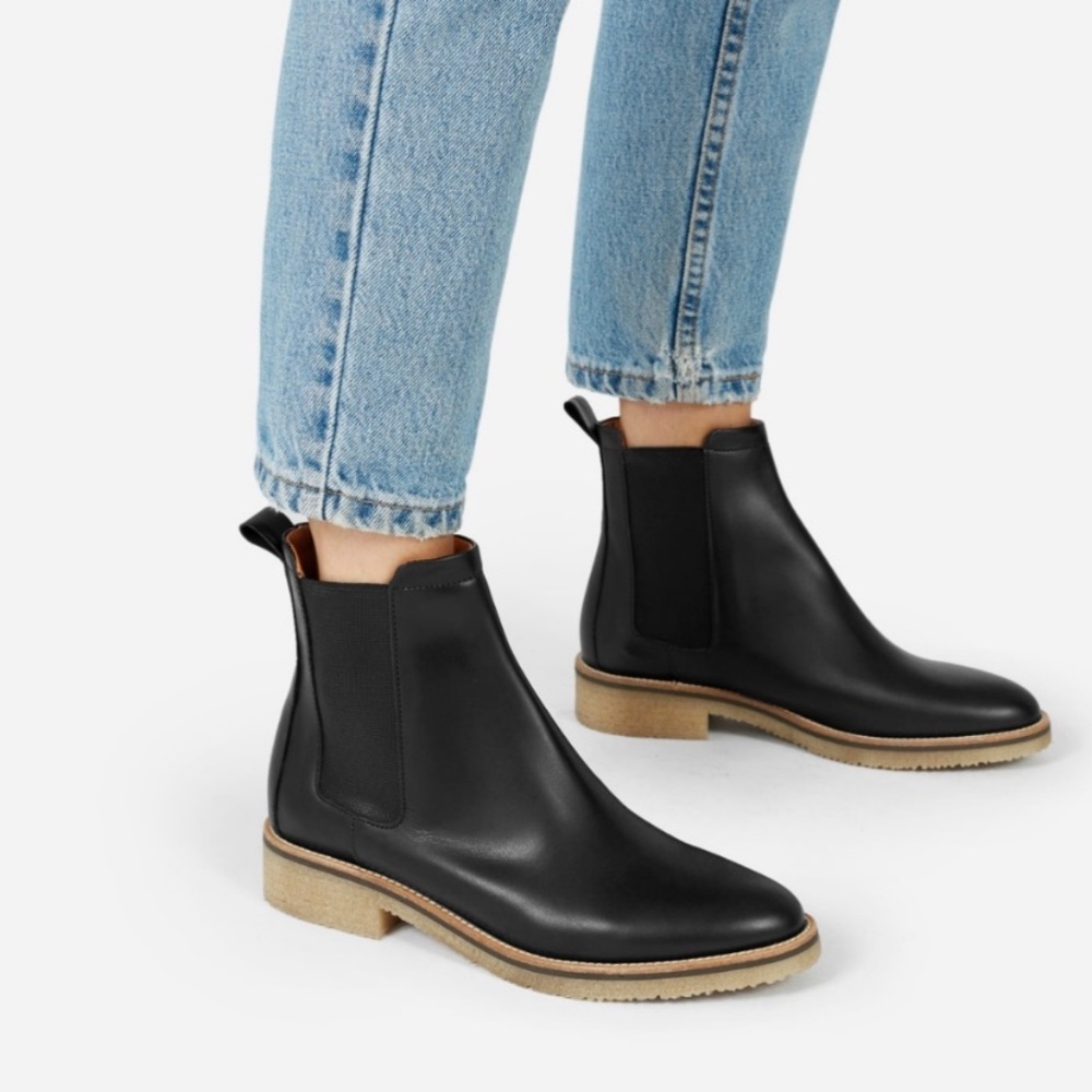 Everlane The Brixton Leather Chelsea Boot